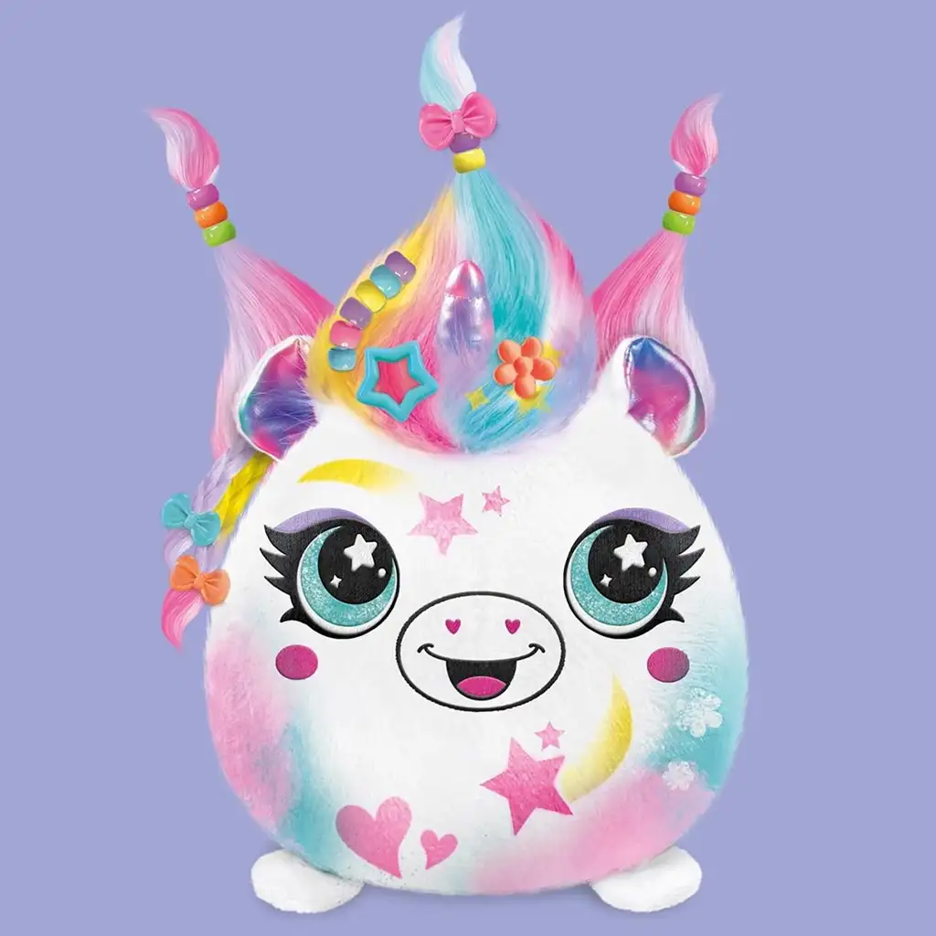 imagen de Animales coloreables con aerógrafo Hairific amigo suave en dos versiones 1ud 4