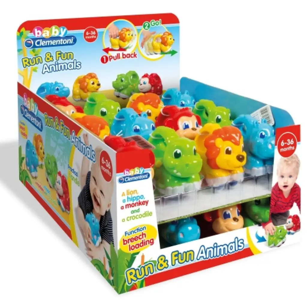 imagen de Animales de tracción Run&Fun Baby - Clementoni 2