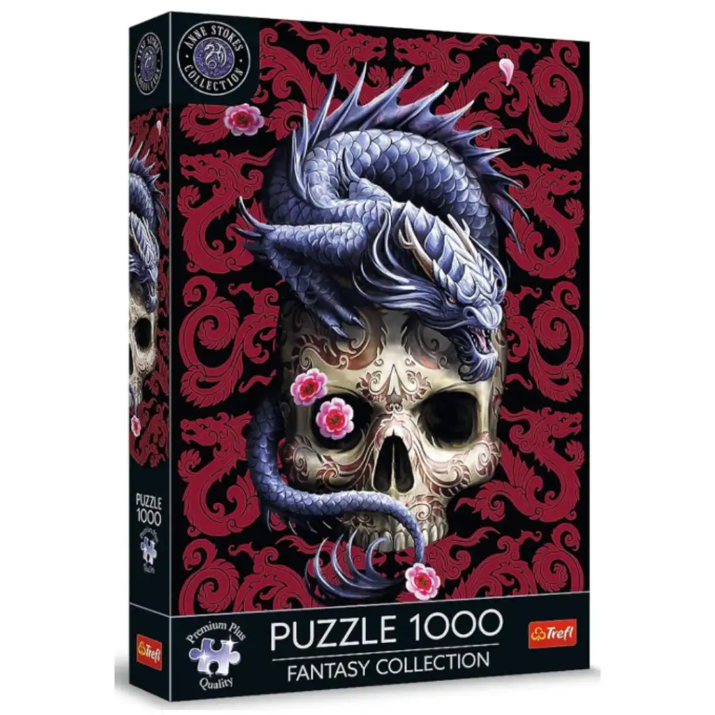 imagen de Anne Stokes: Dragón oriental rompecabezas premium plus de 1000 piezas - Trefl 1