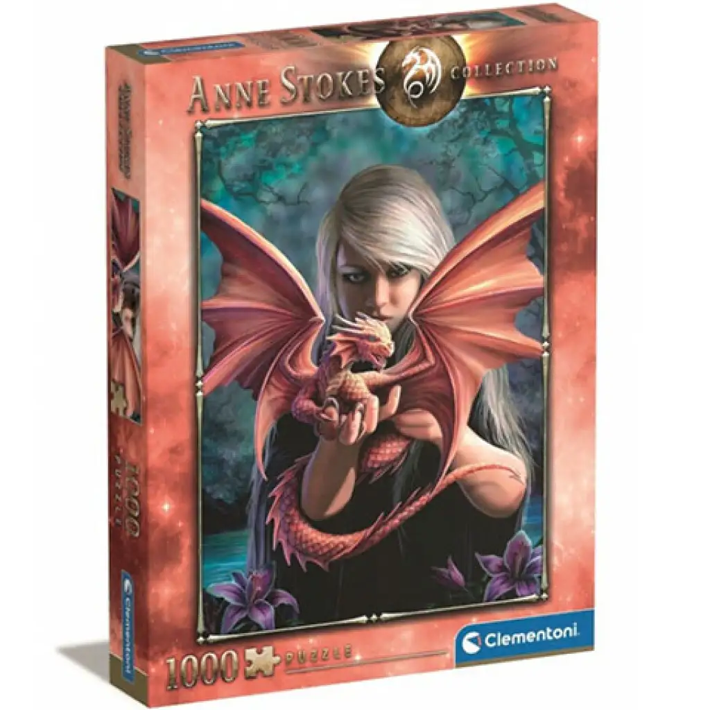 imagen de Anne Stokes: Dragonkin rompecabezas de 1000 piezas - Clementoni 1