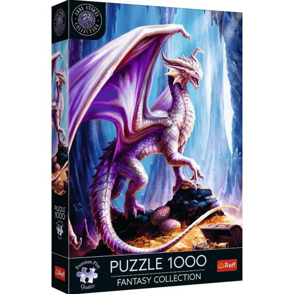 imagen de Anne Stokes: El guardián del tesoro rompecabezas premium plus de 1000 piezas - Trefl 1