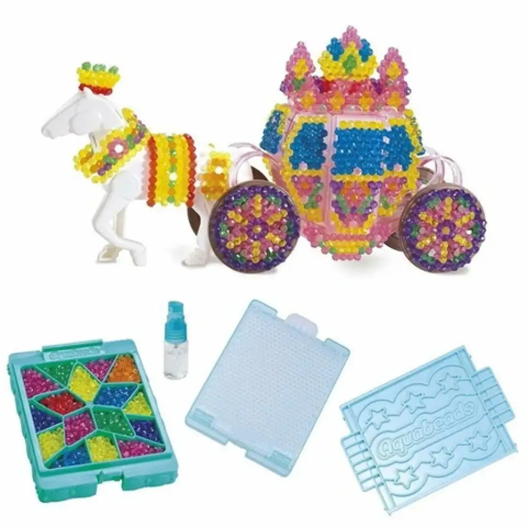 imagen de Aqua Beads 3D carroza brillante set creativo 2