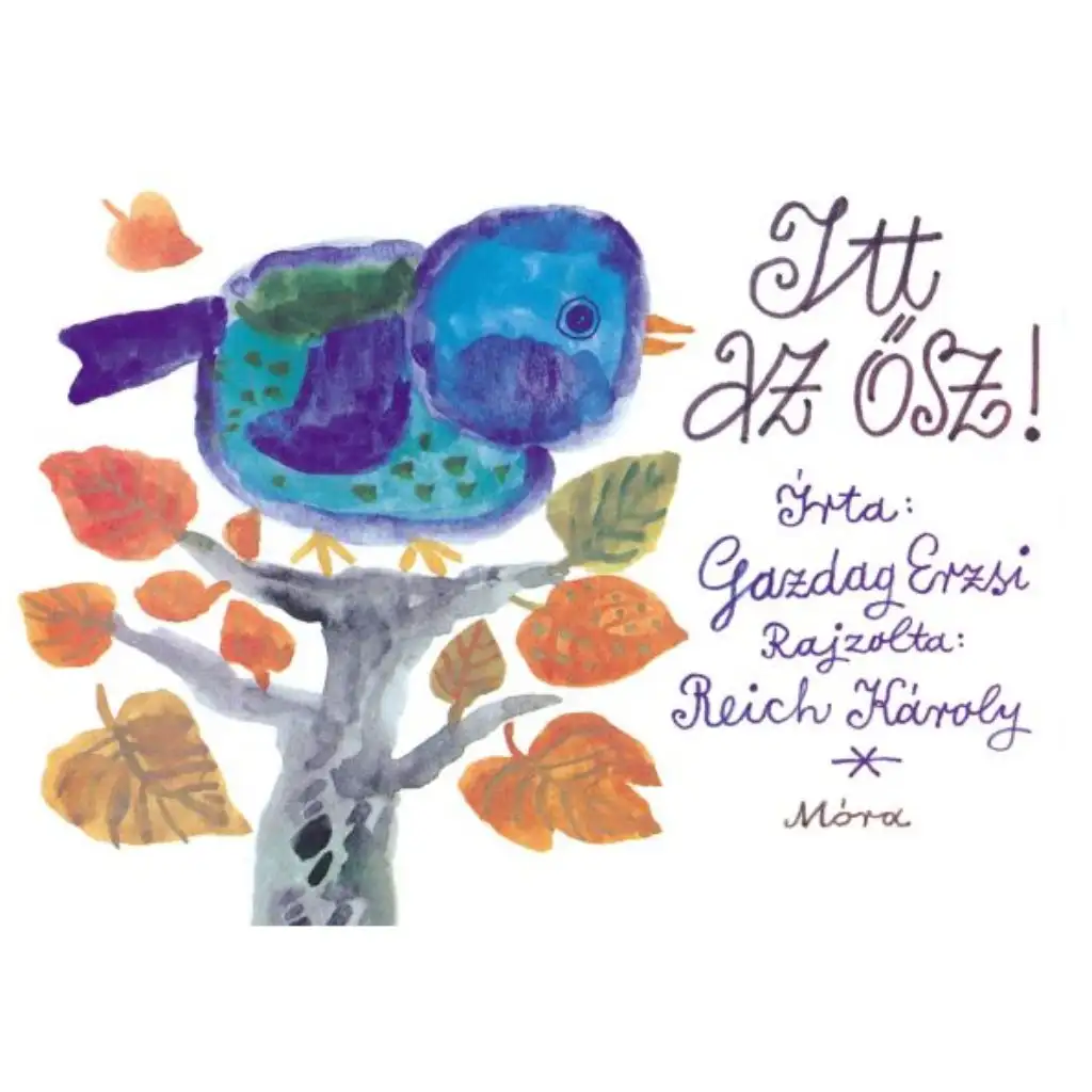 imagen de ¡Aquí está el otoño! - Libro de poemas para hojeo 1