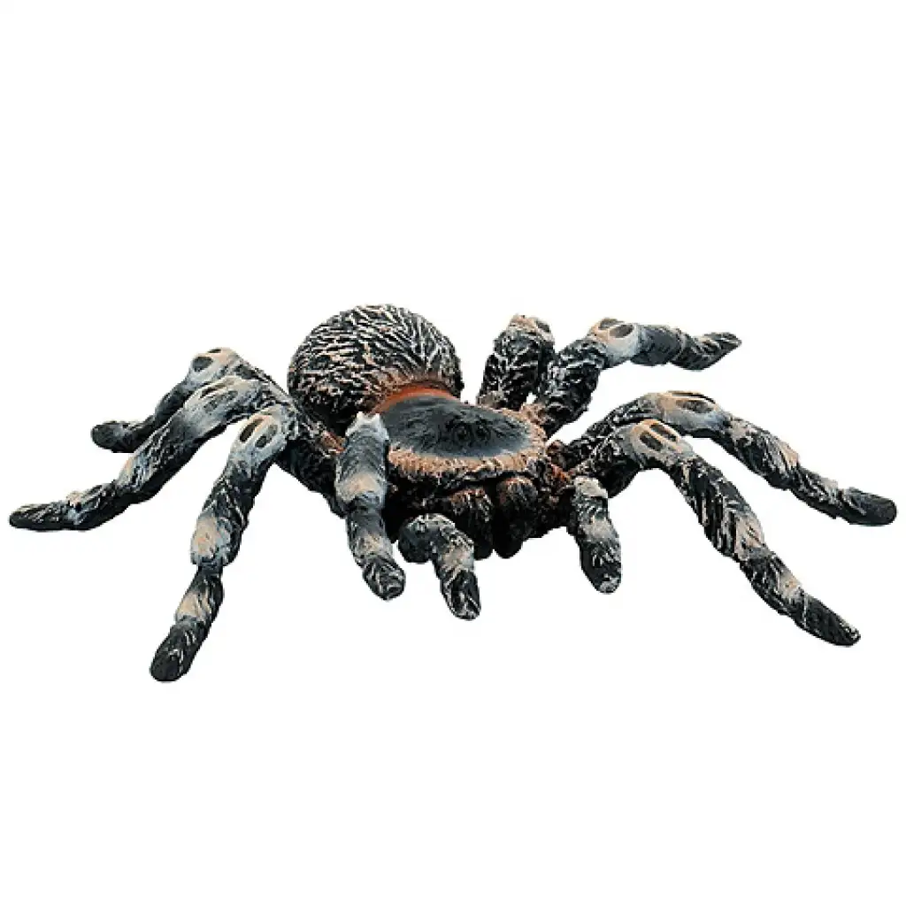 imagen de Araña pájaro de patas blancas figura de juguete 1