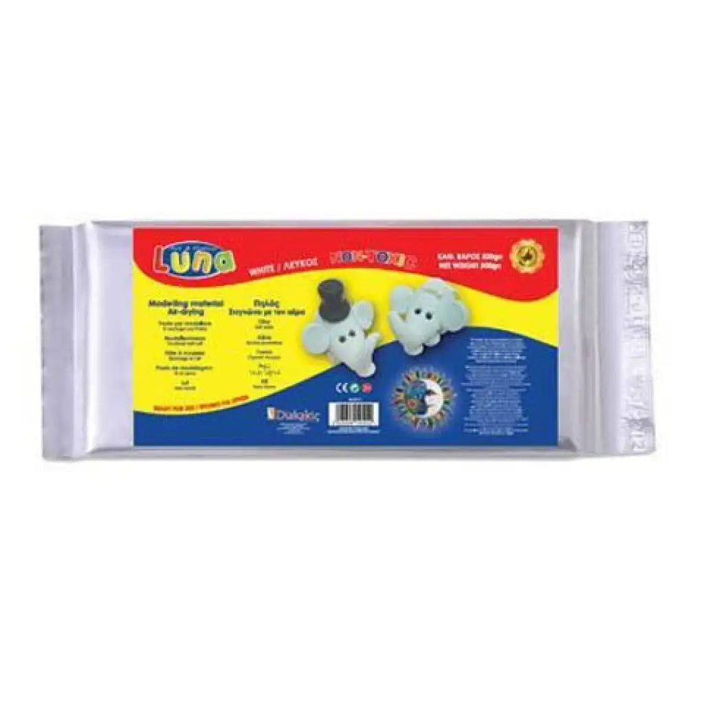 imagen de Arcilla modeladora blanca 500gr 1