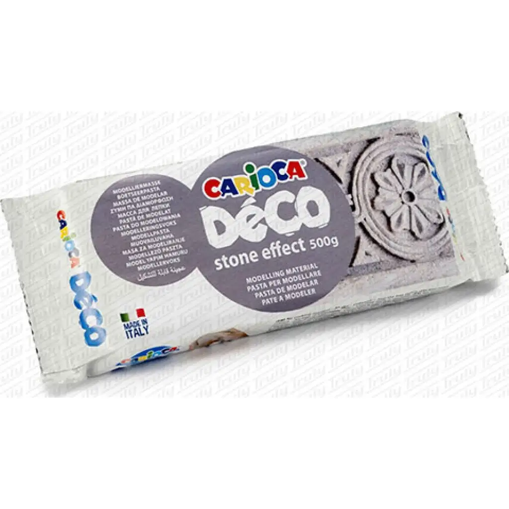 imagen de Arcilla modeladora color gris piedra 500g - Carioca 1