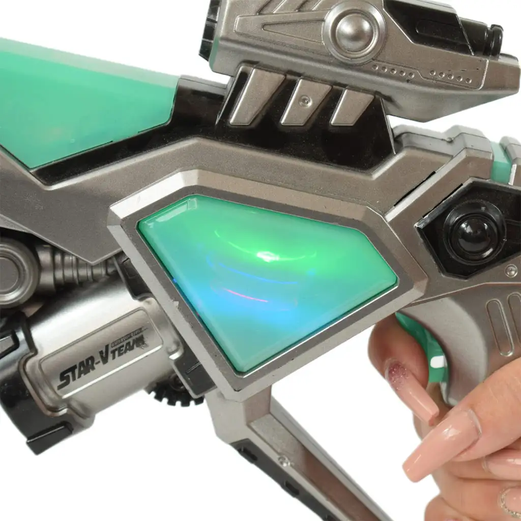 imagen de Arma Espacial: Arma Aurora con luz y sonido 28cm 5