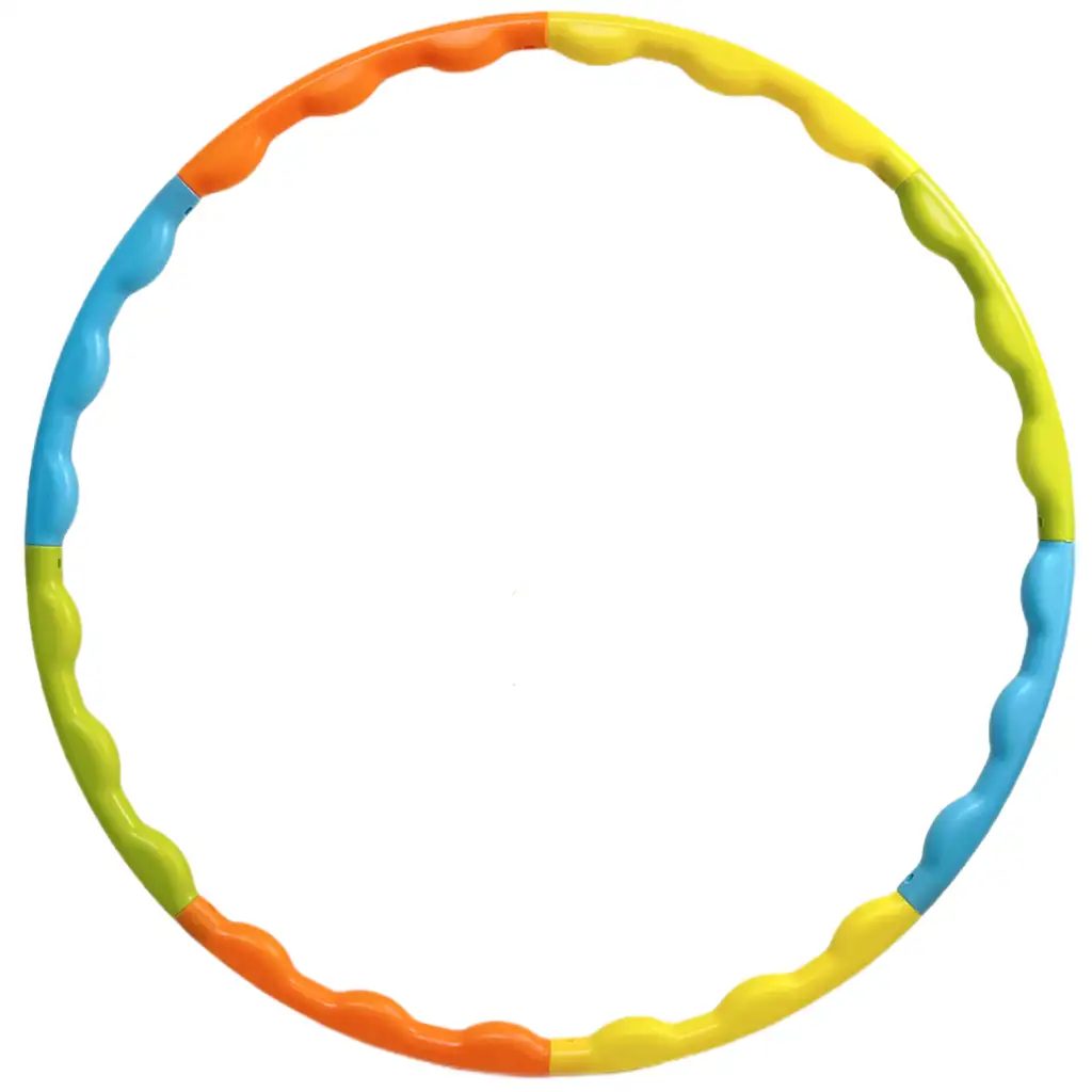 imagen de Aro hula-hops de colores desmontable de 58 cm de diámetro 1