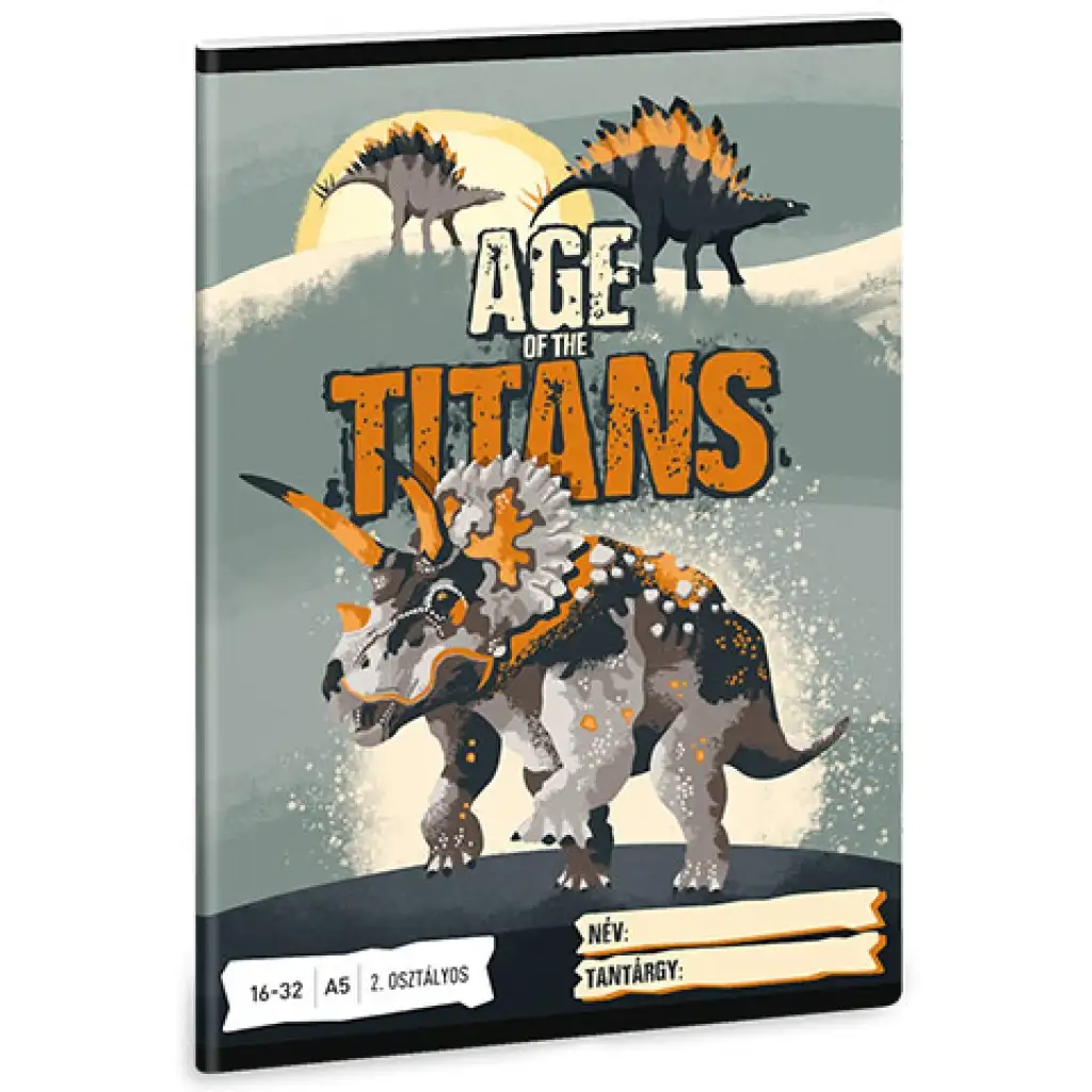imagen de Ars Una: Age of the Titans cuaderno de líneas para 2º grado A/5 16-32 1