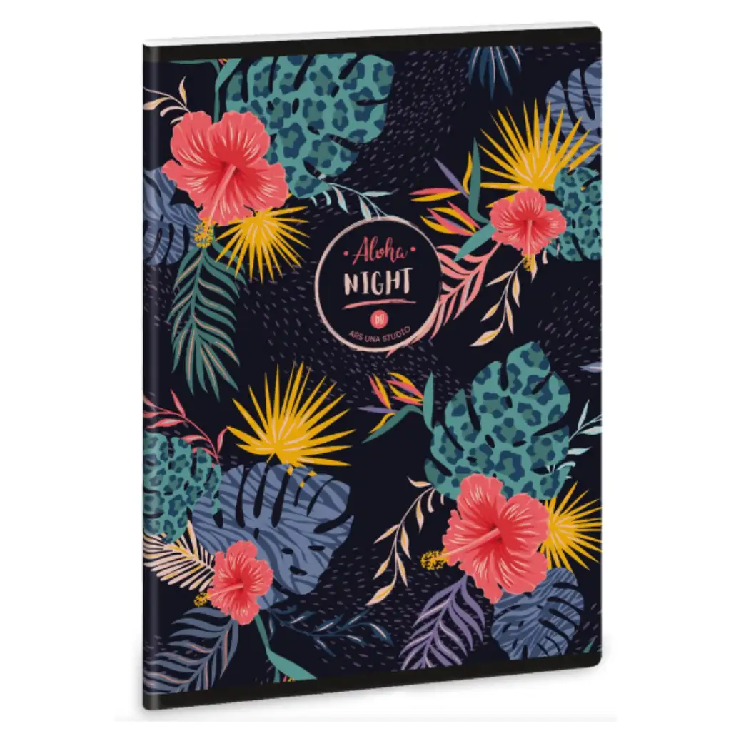 imagen de Ars Una Aloha Night cuaderno extra con ganchos A/5 1
