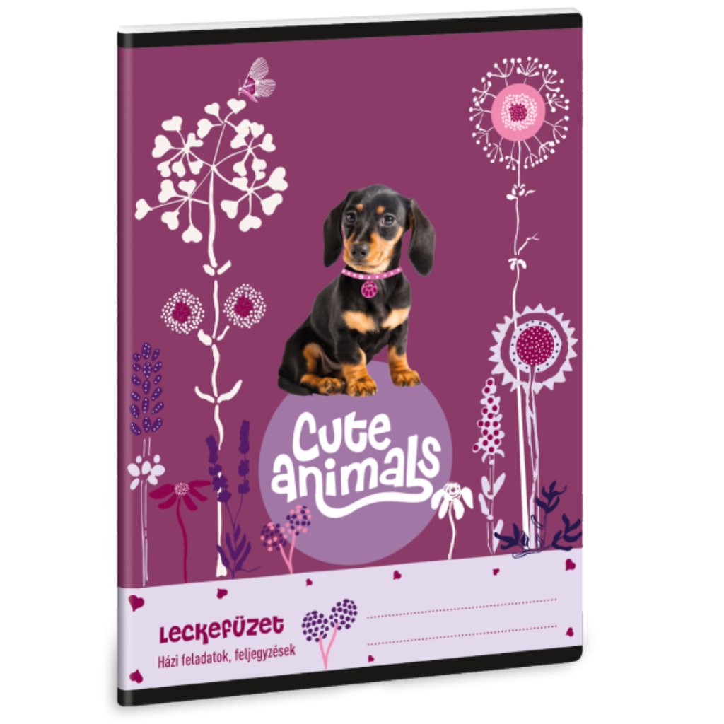 imagen de Ars Una: Animales adorables - Cuaderno de perrito de 38 hojas A/5 1