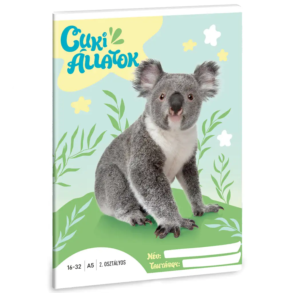 imagen de Ars Una: Animales adorables - Koala cuaderno de líneas para 2º grado A/5 1