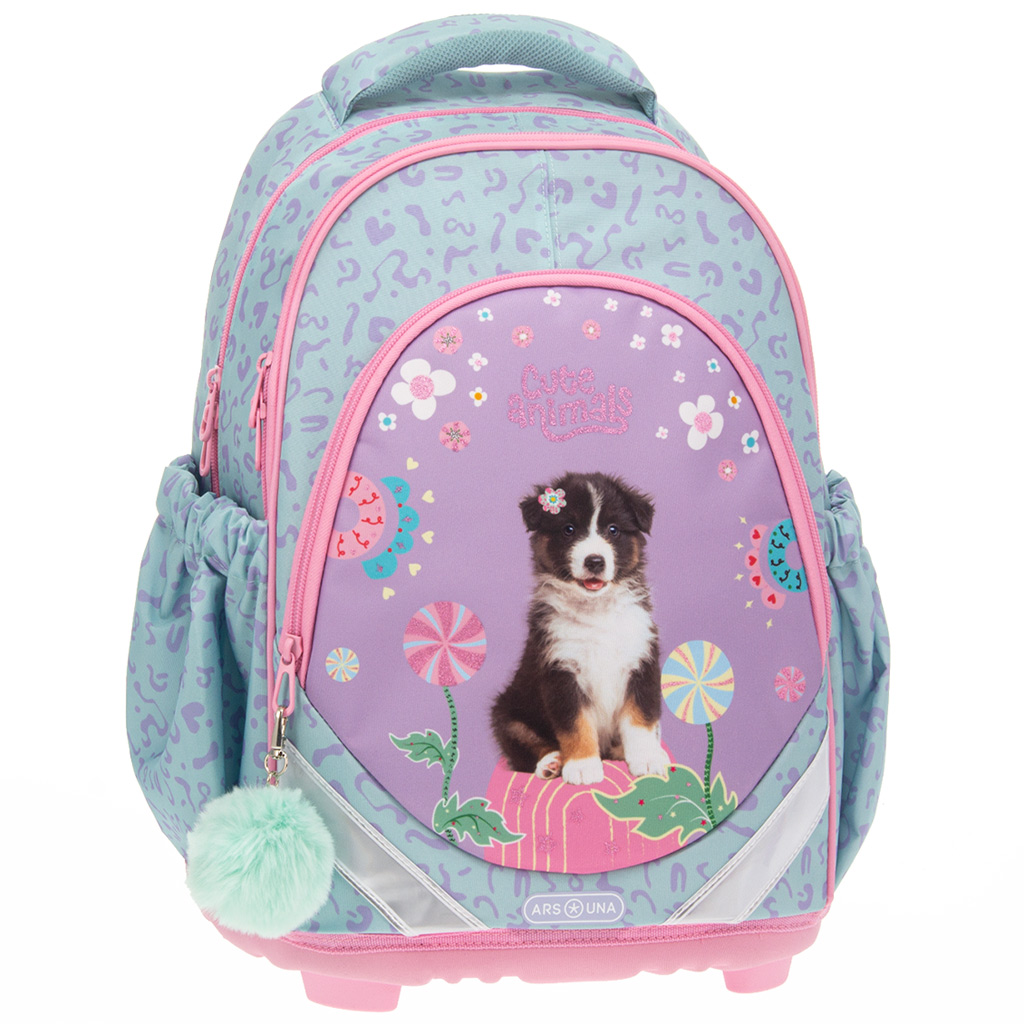 imagen de Ars Una: Animales adorables - Mochila escolar anatómica 33×43×22cm 1