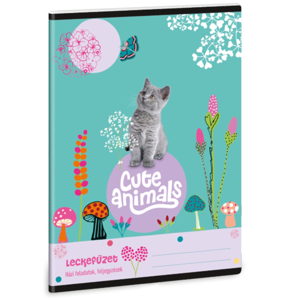 imagen de Ars Una: Animales lindos - Cuaderno de gatito de 38 hojas A/5 1