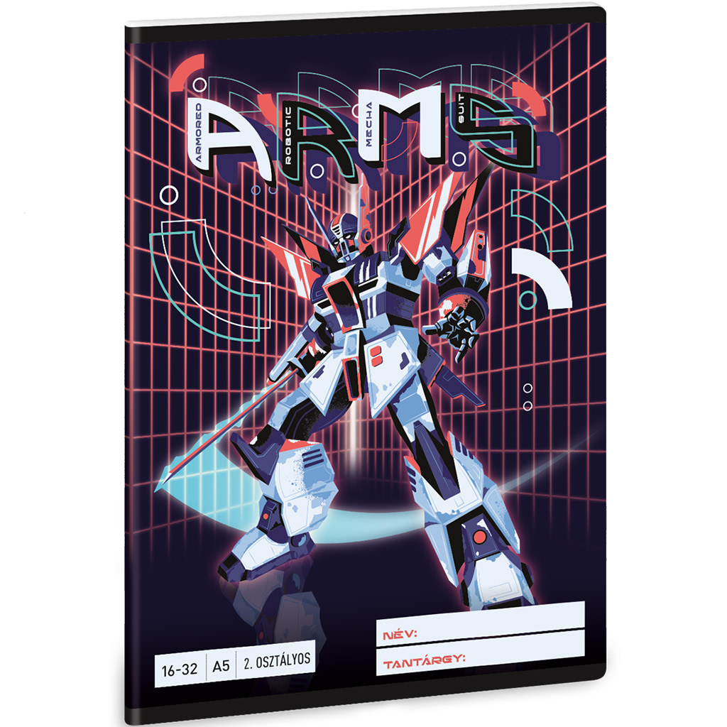 imagen de Ars Una: A.R.M.S. cuaderno de líneas para 2º grado A/5 16-32 1