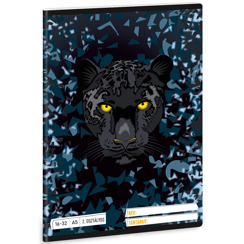 imagen de Ars Una: Black Panther cuaderno de líneas para 2.º grado A/5 16-32 1