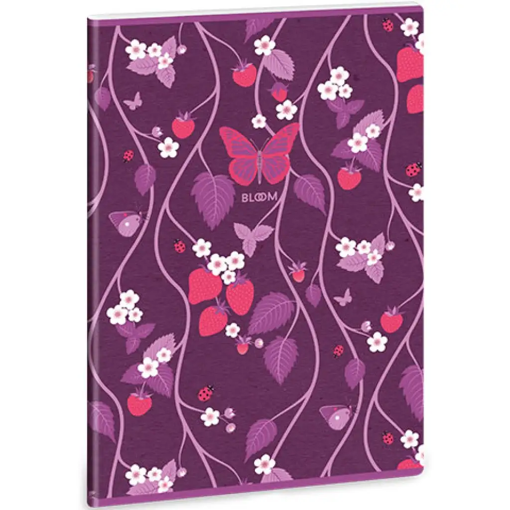 imagen de Ars Una: Bloom Papillon A/4 cuaderno de puntos con ganchos extra 1