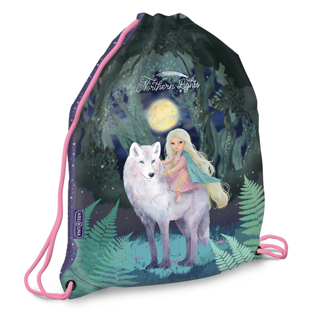 imagen de Ars Una: Bolsa de deporte Northern Lights, mochila 32x42cm 1