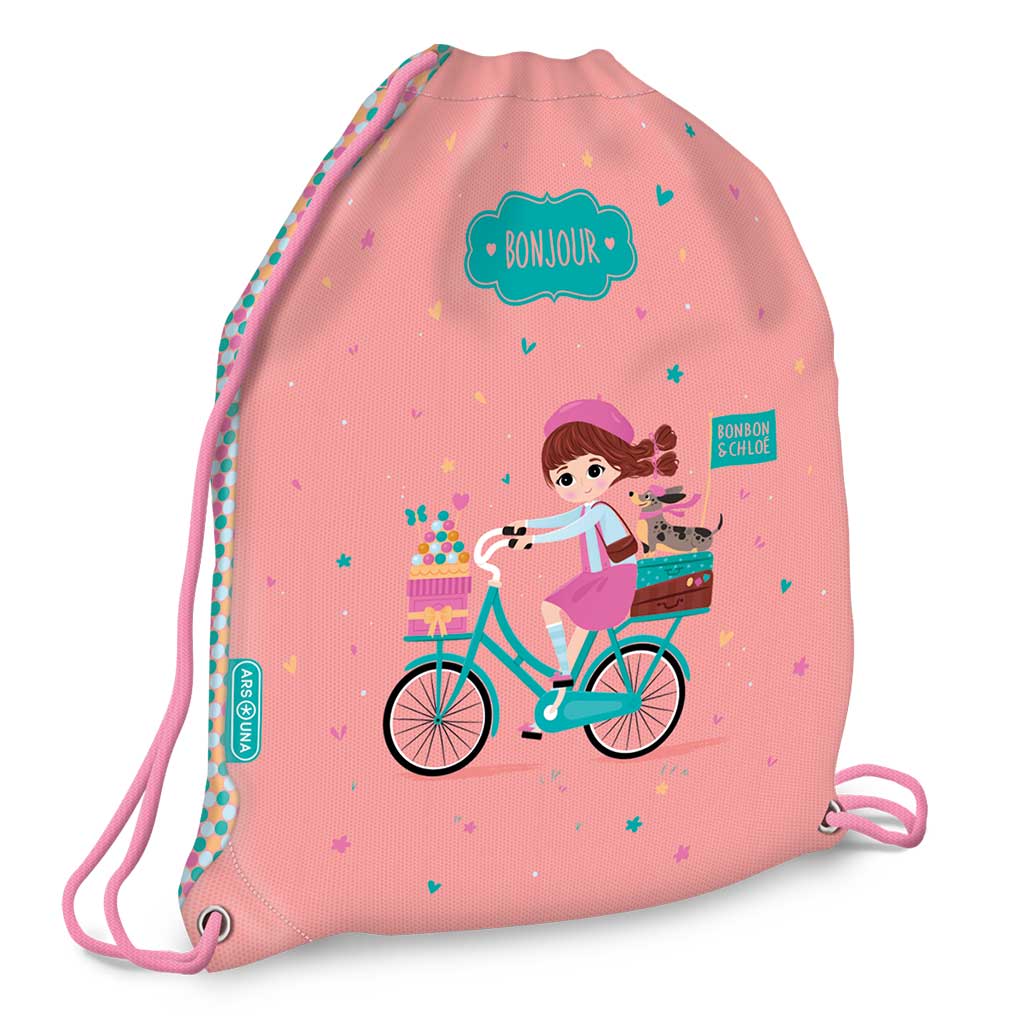 imagen de Ars Una: Bonjour mochila de deporte, bolsa de deporte 32x42cm 1