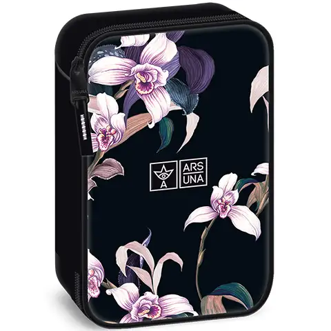 imagen de Ars Una: Botanic Orchid estuche de lápices de múltiples niveles 1