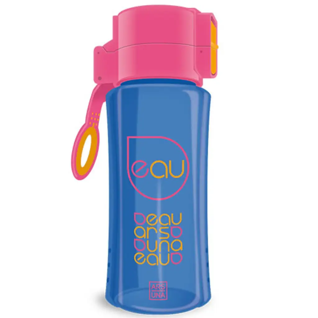 imagen de Ars Una: Botella BPA libre rosa y azul 450ml 1