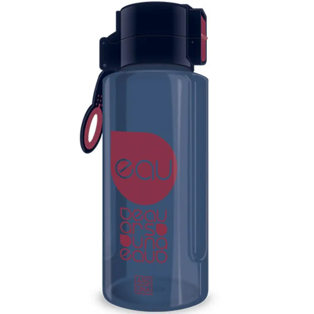 imagen de Ars Una: Botella de agua gris oscuro libre de BPA 650ml 1