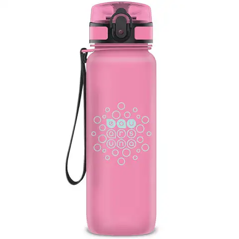 imagen de Ars Una: Botella de agua mate rosa libre de BPA 800ml 1