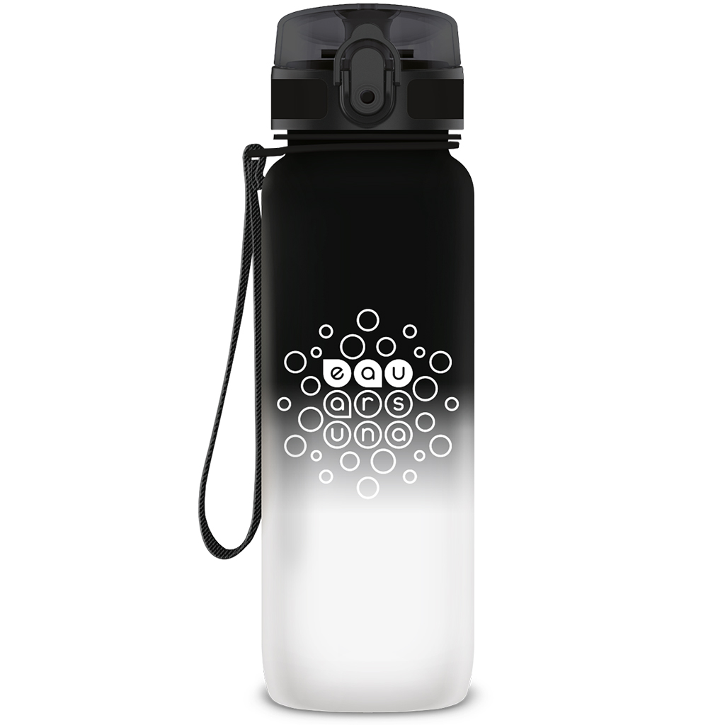 imagen de Ars Una: botella de color degradado mate sin BPA - 800 ml - Black&White 1