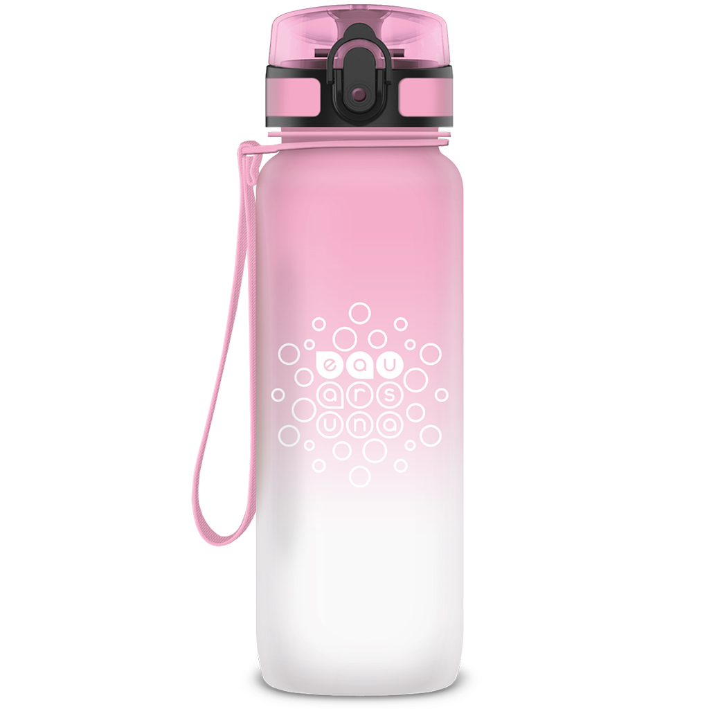 imagen de Ars Una: botella de color degradado sin BPA mate - 800 ml - Algodón de azúcar 1