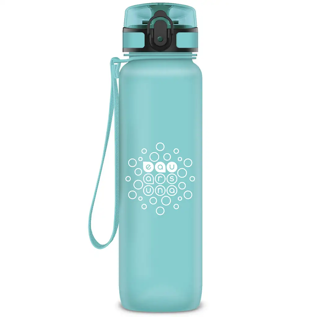 imagen de Ars Una: Botella de motivación Mint sin BPA 1000ml 1