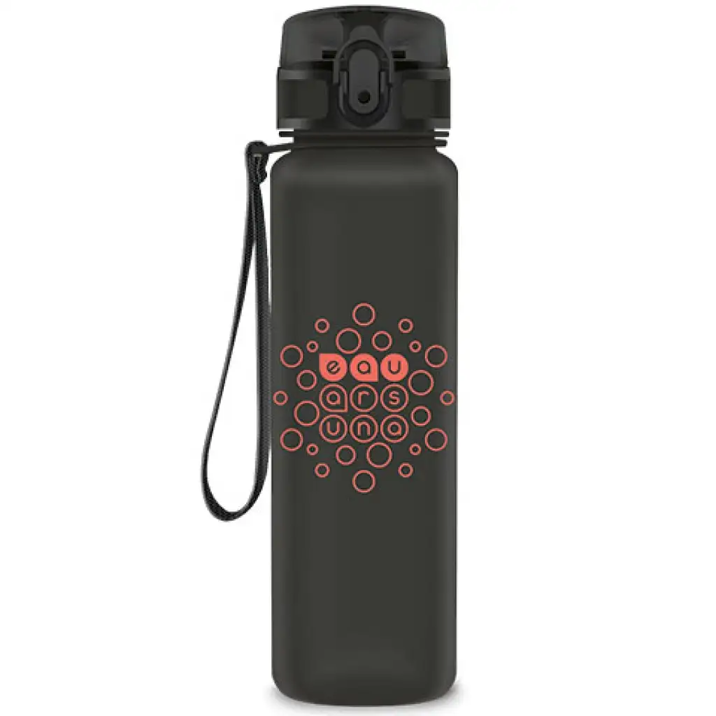 imagen de Ars Una: Botella mate gris oscuro libre de BPA 600ml 1