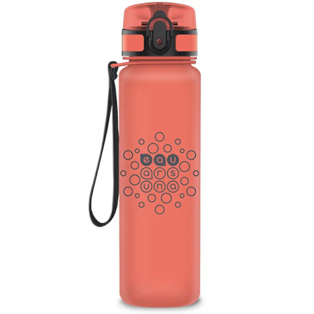 imagen de Ars Una: Botella mate naranja libre de BPA 600ml 1