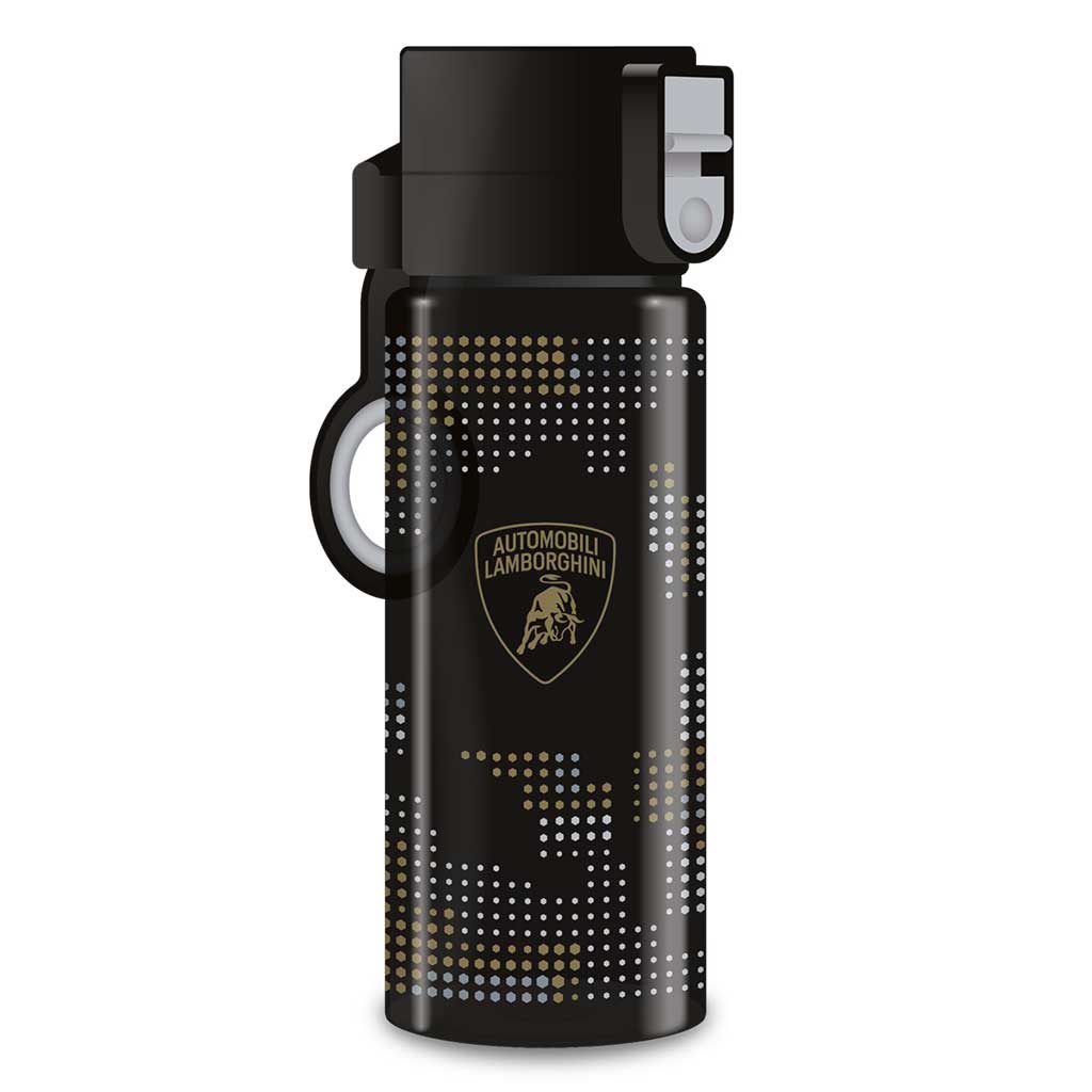 imagen de Ars Una: Botella negra BPA mentes de Lamborghini 475ml 1