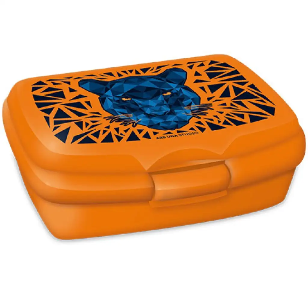 imagen de Ars Una: Caja de almuerzo Black Panther naranja 1