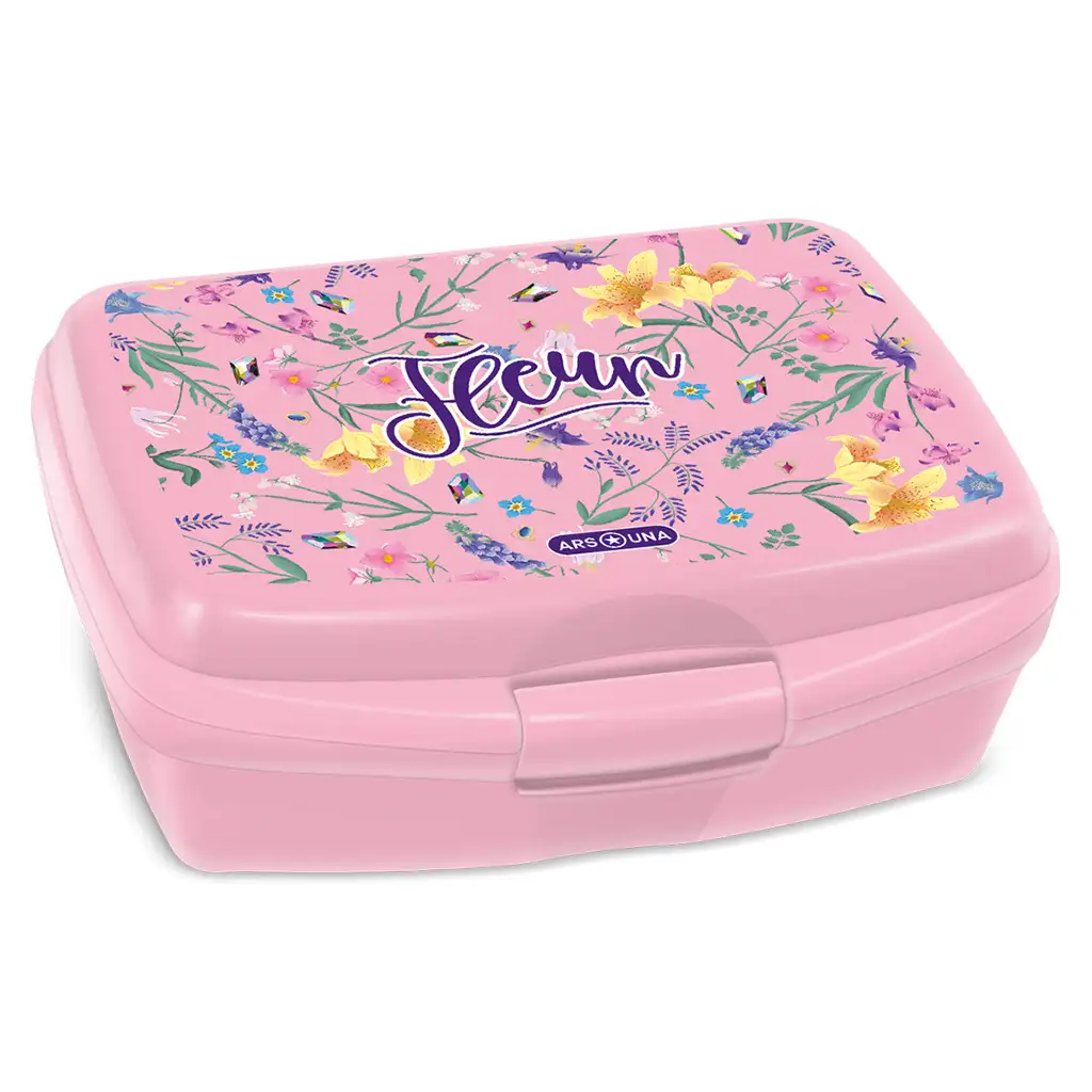 imagen de Ars Una: Caja de almuerzo con flores Fleur 1