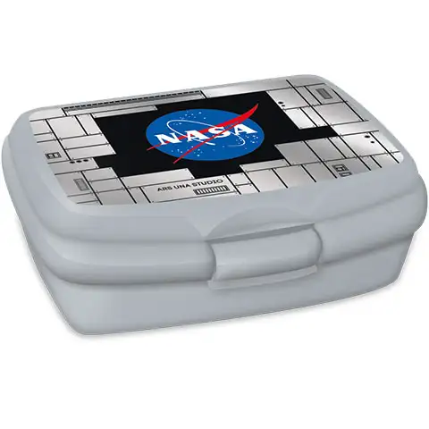 imagen de Ars Una: Caja de almuerzo NASA gris 1