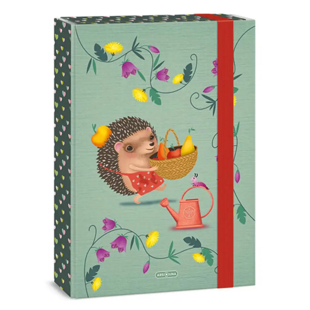 imagen de Ars Una: Caja de cuadernos A4 de erizo de tarta de manzana 1
