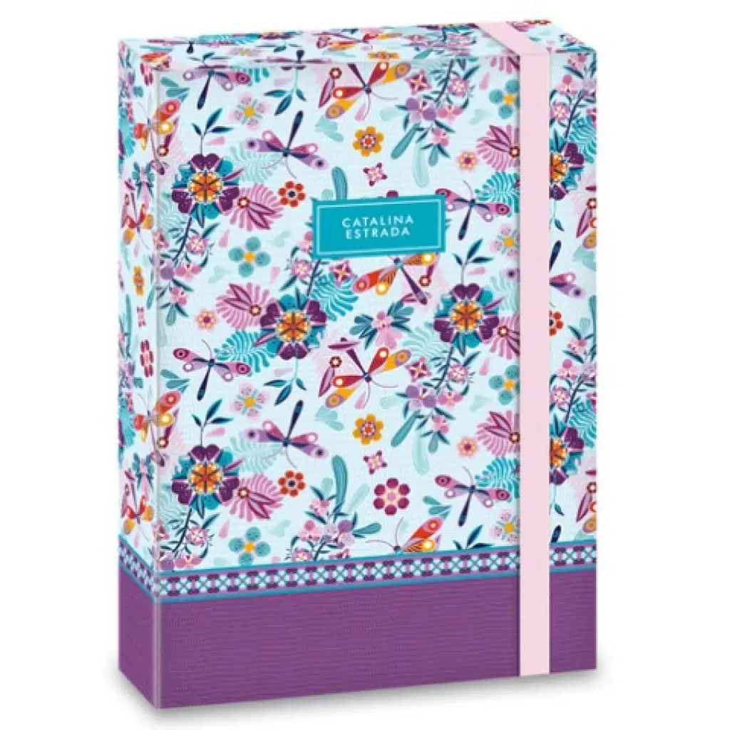 imagen de Ars Una: Caja de cuadernos Catalina en tamaño A4 1