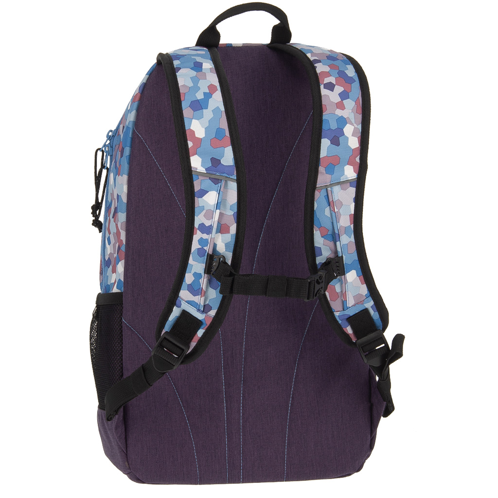 imagen de Ars Una: Caleidoscopio-azul mochila escolar AU-14 32x51x25cm 3