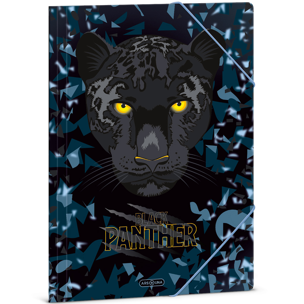 imagen de Ars Una: Carpeta elástica Black Panther tamaño A4 1