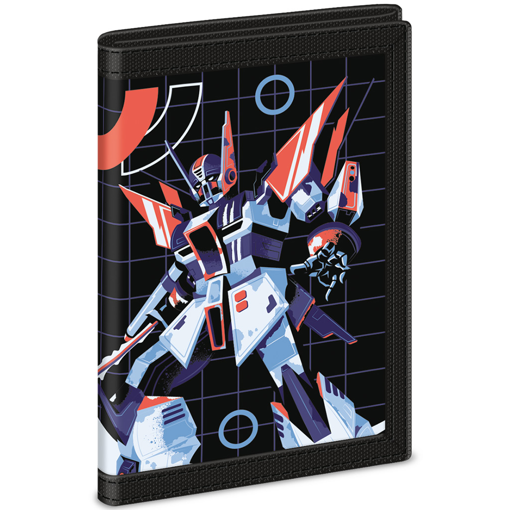 imagen de Ars Una: Cartera con diseño de robot A.R.M.S. 9x12,5x2cm 1