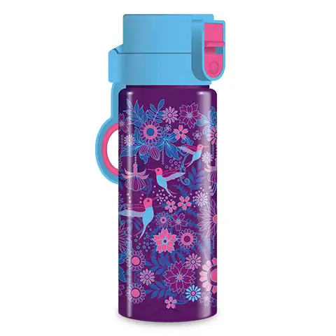 imagen de Ars Una: Catalina Estrada lila, floral BPA libre botella 475ml 1