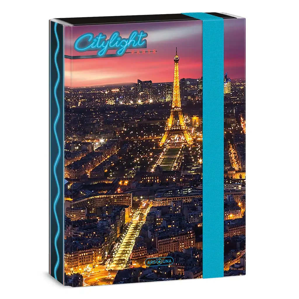 imagen de Ars Una: City Light Paris A/5 caja de cuadernos 1