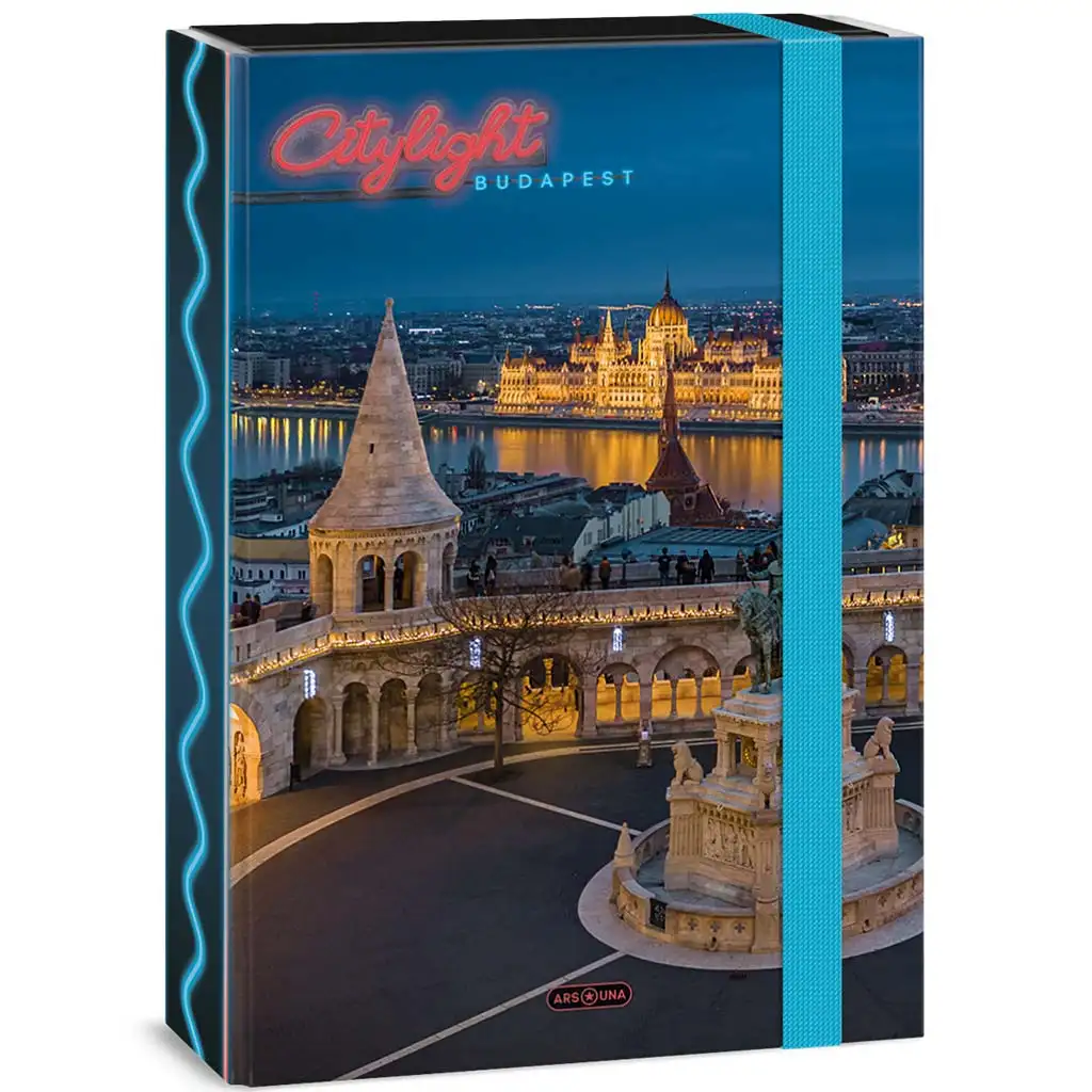 imagen de Ars Una: Citylight Budapest A/4 caja de cuadernos 1
