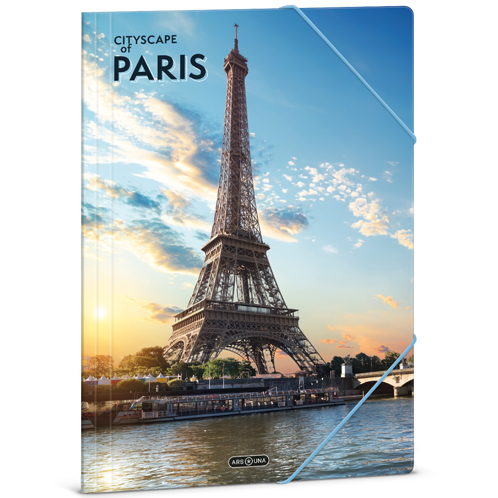 imagen de Ars Una: Cityscape de París carpeta con goma A/4 1