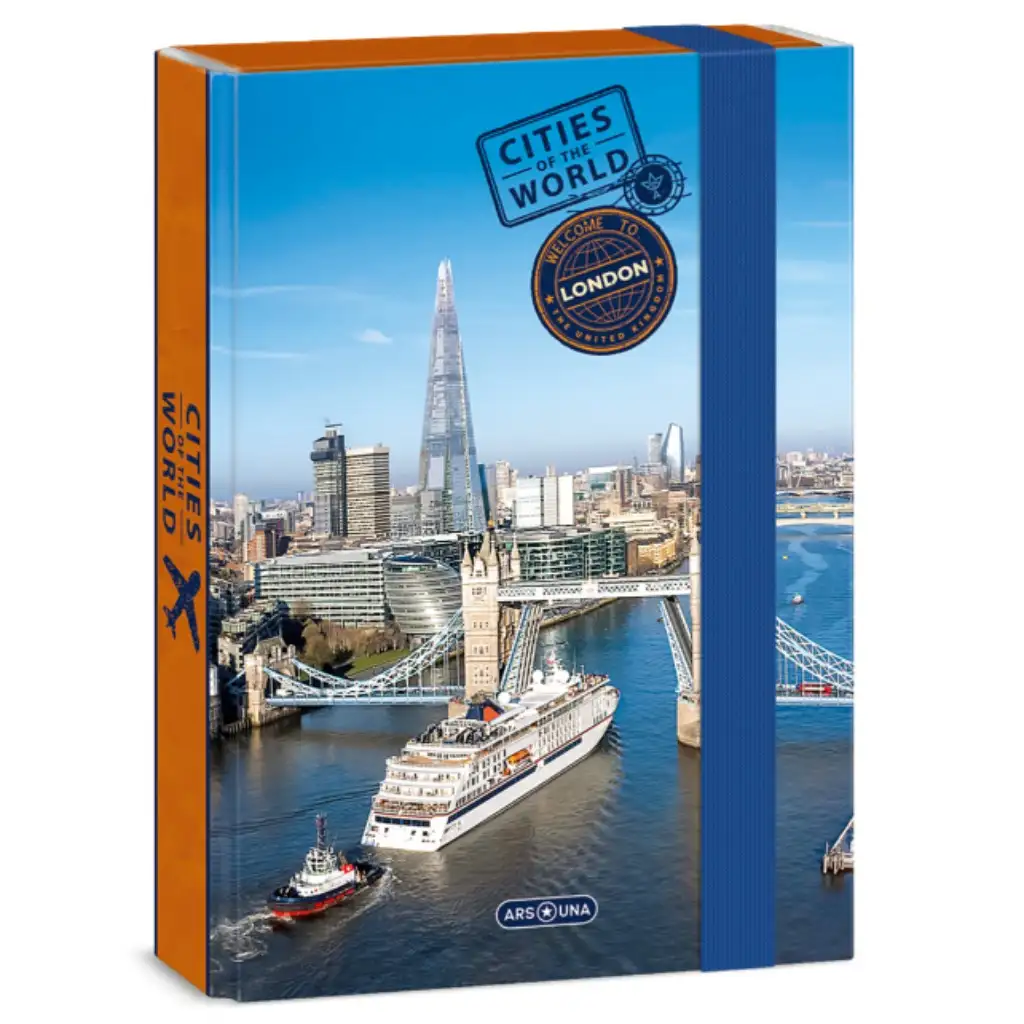 imagen de Ars Una: Ciudades - Londres caja de cuadernos A5 con un grosor de lomo de 4 cm 1