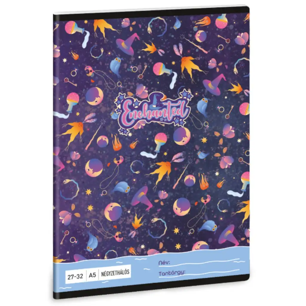 imagen de Ars Una: Cuaderno a cuadros encantado A/5 27-32 1