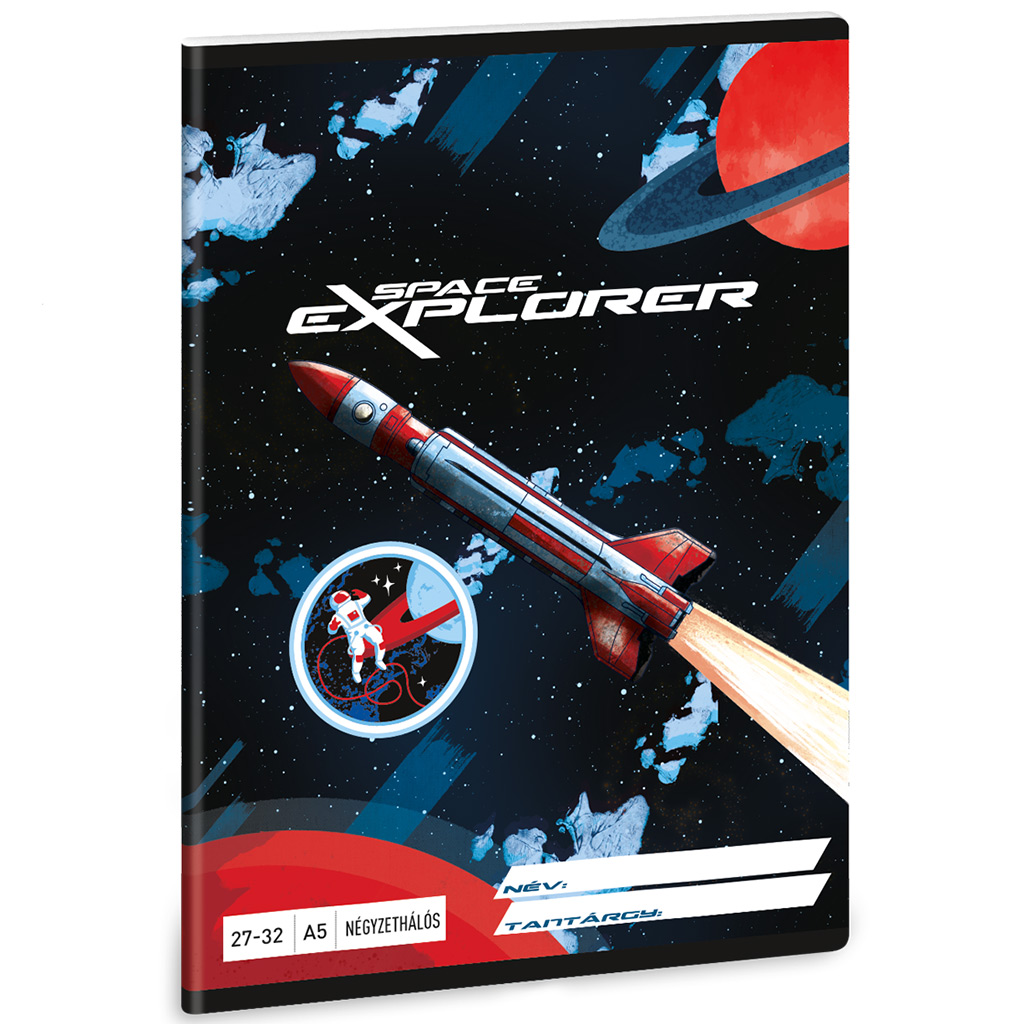imagen de Ars Una: Cuaderno a cuadros explorador espacial A/5 27-32 1