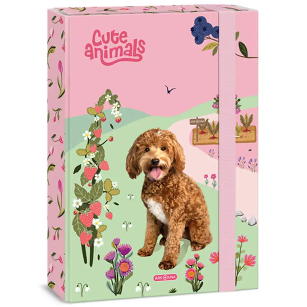 imagen de Ars Una Cute Animals-perrito caja de cuadernos Ars Una A/4 1