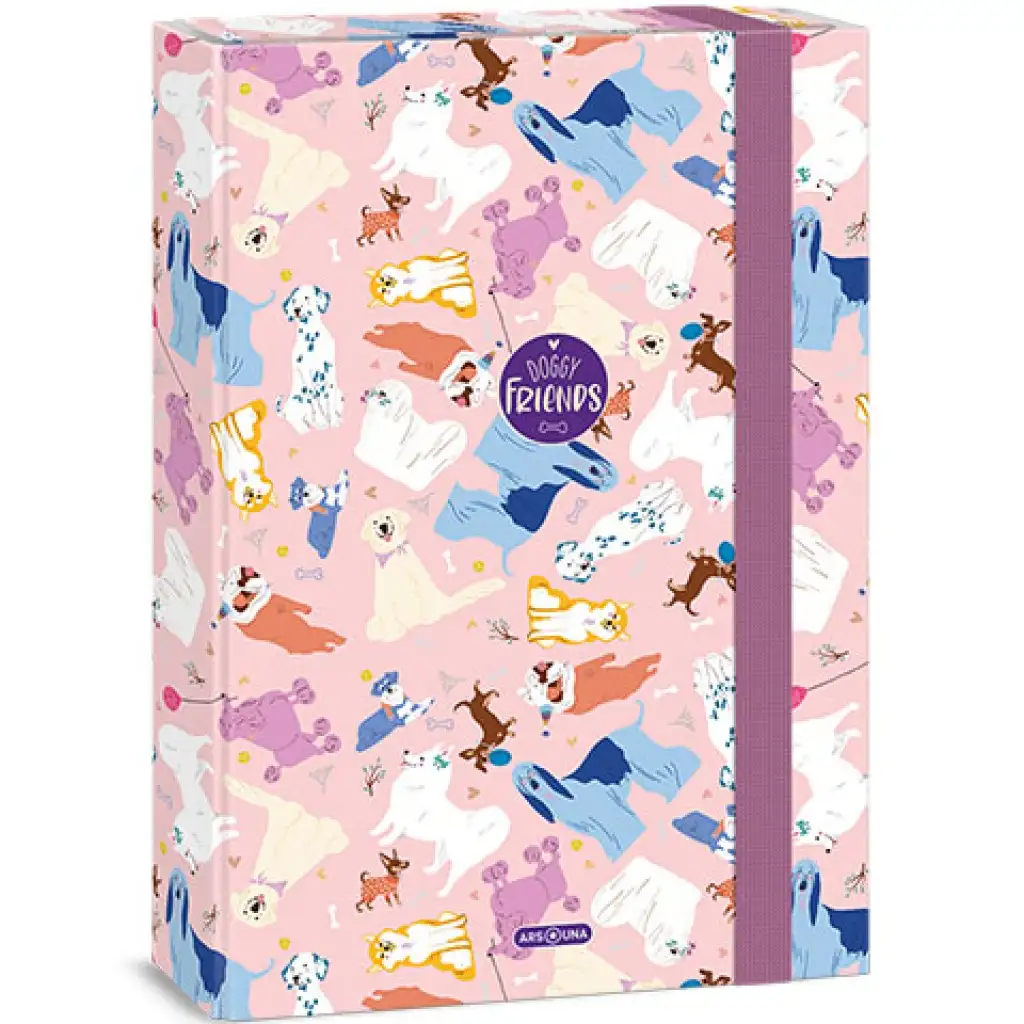 imagen de Ars Una: Doggy Friends caja de cuadernos A/4 1